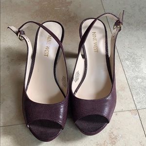 Nine West heel sandals